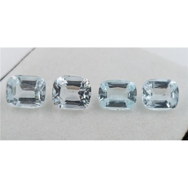 10.52 CT AUTHENTICATED AQUAMARINE GEMSTONE PARCEL ($7,890 APPRAISAL)