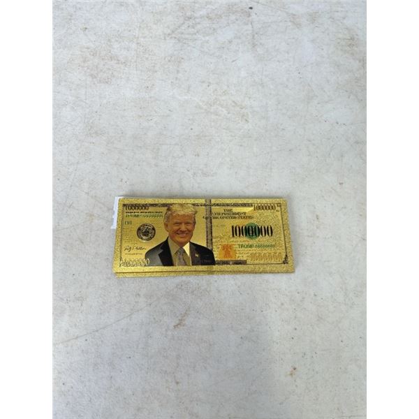 GOLD FOIL TRUMP NOTES