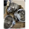Image 3 : LOT OF COMMERICAL MIXING BOWLS AND WHISK ATTACHMENTS