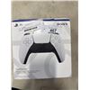 Image 1 : PS5 WHITE DUALSENSE WIRELESS CONTROLLER - TESTED WORKING, RETAIL $94