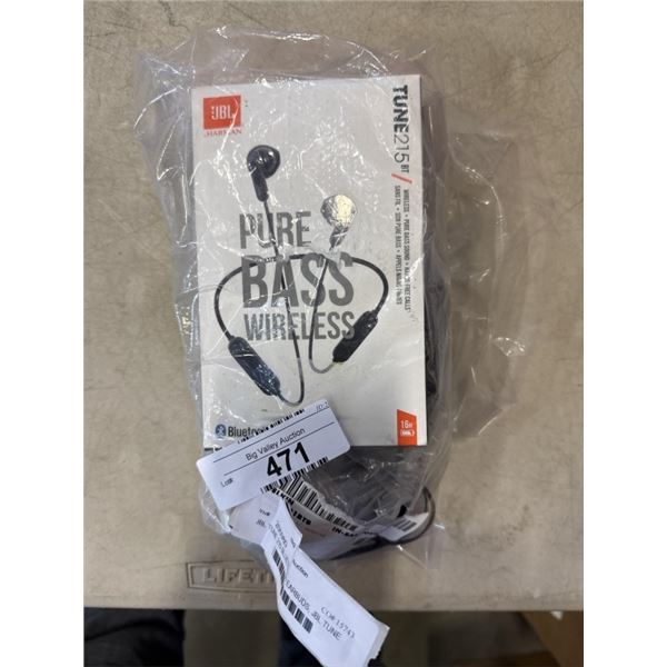 JBL TUNE 215 BLUETOOTH EARBUDS, JBL TUNE 310C IN EARBUDS AND BELKIN LIGHTNING ADAPTER IN EARBUDS ALL
