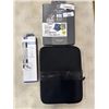 Image 1 : INSIGNIA PORTABLE ADJUSTABLE LAPTOP STAND,  LAPTOP SLEEVE AND TUCANO LINK FOLIO CASE FOR IPADPRO 12.