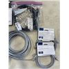 Image 1 : ASSORTED LENGTHS OF CAT 6 CABLES, POWER CABLE AND HARD SHELL CASE