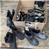 Image 1 : THREE PAIRS OF NEW SIZE 5 FOOTWEAR  AND FOUR PAIRS OF NEW FOOTWEAR SIZE 12 WIDE TO TWO