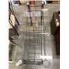 Image 1 : GLASS TOP SOFA TABLE