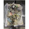 Image 1 : TRAY OF JEWELLERY MAKING SUPPLY, BEADS, COSTUME JEWELLERY, BRACELETS AND MORE