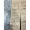 Image 2 : 5 NEW ASSORTED SIZE / VEHICLE WINDOW VISOR KITS