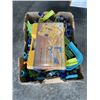 Image 1 : BOX OF KIDS BUILDER TOYS AND KIDS NEW 56PC TOOL SET