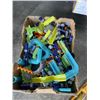 Image 2 : BOX OF KIDS BUILDER TOYS AND KIDS NEW 56PC TOOL SET