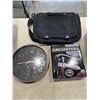 Image 2 : LAPTOP BAG, WALL CLOCK, WINE OPEN, AND BOX OF NEW KEYCHAIN COMPASSES