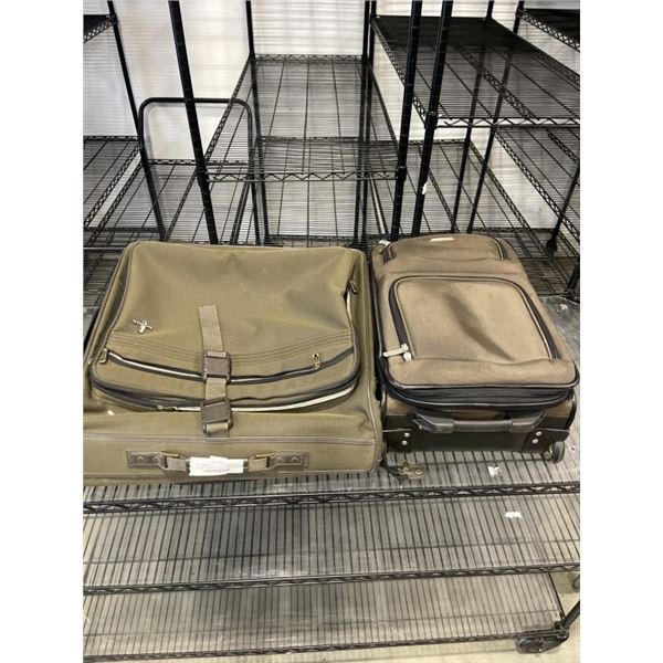 2 TRAVEL SUITCASES