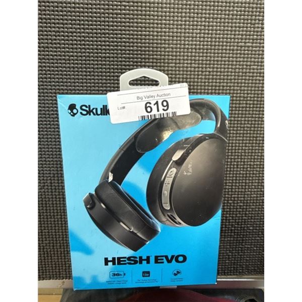 SKULL CANDY HASH EVO OVER-THE-EAR HEADPHONES WORKING