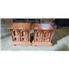 Image 1 : PAIR OF 2 DOOR NIGHT STANDS