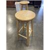Image 2 : 2 BARSTOOLS AND VINTAGE NIGHT STAND
