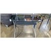 Image 2 : BLACK GLASS MODERN DESK UNIT