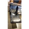 Image 1 : MCM BLACK LEATHER LOUNGE CHAIR