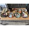 Image 1 : VINTAGE POTTERY PLATES, CROCKS, HAND PAINTED WINDOW PLANTERS, COLLECTOR PLATES ETC