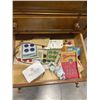 Image 2 : VINTAGE SEWING CABINET WITH CONTENTS