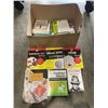 Image 1 : BOX OF ASSORTED NEW BOOKS, HARD AND SOFT COVER, NOVELS AND LEARNING BASED