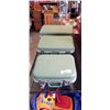 Image 1 : VINTAGE 3PC HARDSIDED LUGGAGE SET