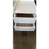 Image 2 : ROLLING 3 DRAWER ENDTABLE