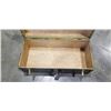 Image 2 : ANTIQUE SHIPPING TRUNK