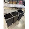 Image 2 : 3 OUTDOOR PLANT PEDESATLS. 24 INCH TALL