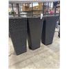 Image 3 : 3 OUTDOOR PLANT PEDESATLS. 24 INCH TALL