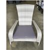 Image 1 : BRAND NEW PATIO FLARE GREY MUSKOKA CHAIR, NEW IN BOX, RETAIL $179