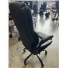 Image 2 : BLACK LEATHER OFFICE CHAIR