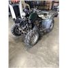 Image 2 : HONDA FOURTRAX 400CC 4X4 QUAD, AS FOUND, NOT COMPLETE, PARTS UNIT, MOTOR AND RUNNING GEAR INTACT