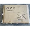 Image 1 : VIVO BLACK SINGLE TOP DESK RISER