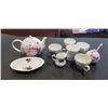 Image 1 : COLLECTION OF ANTIQUE CUPOS AND SAUCERS, SOUP BOWL, ETC