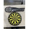 Image 1 : 2 BADMINTON RACKETS AND DART BOARD