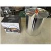 Image 1 : LARGE LOCO STAINLESS POT AND 6QT CAST IRON BEAN POT