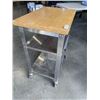Image 2 : STAINLESS 2 TIER ROLLING CART