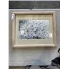 Image 1 : 1990 'CASCADE OF COLOR' LITHOGRAPH, SIGNED AND NUMBERS WITH CERTIFICATE ON BACK, AND 2 NEW ARTISTS C