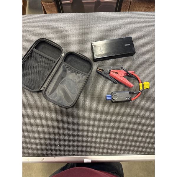 TYPE S JUMP STARTER AND PORTABLE POWER BANK WORKING