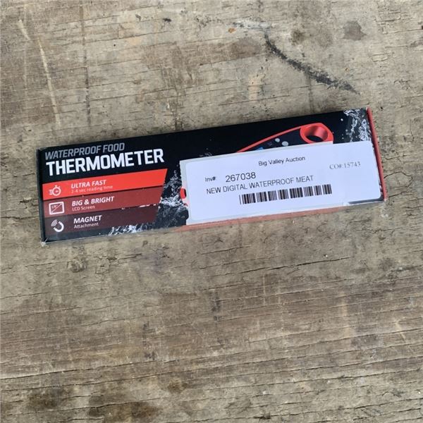 NEW DIGITAL WATERPROOF MEAT THERMOMETER