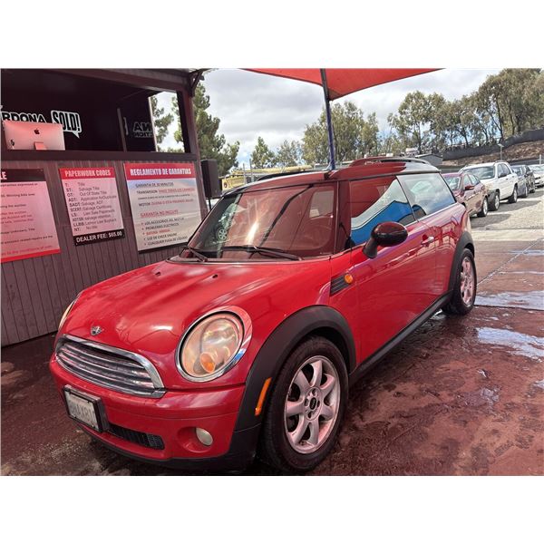 2009 MINI COOPER CLUBMAN