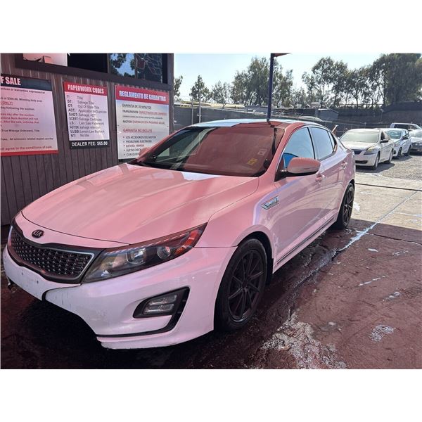 2014 KIA OPTIMA HYBRID