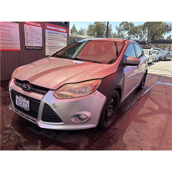 2012 FORD FOCUS