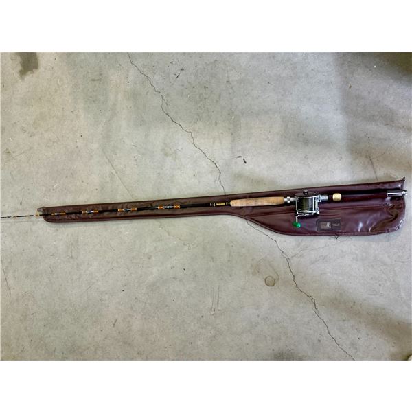 Vintage “Browning Sila Flex” Trolling Rod, Reel, Case