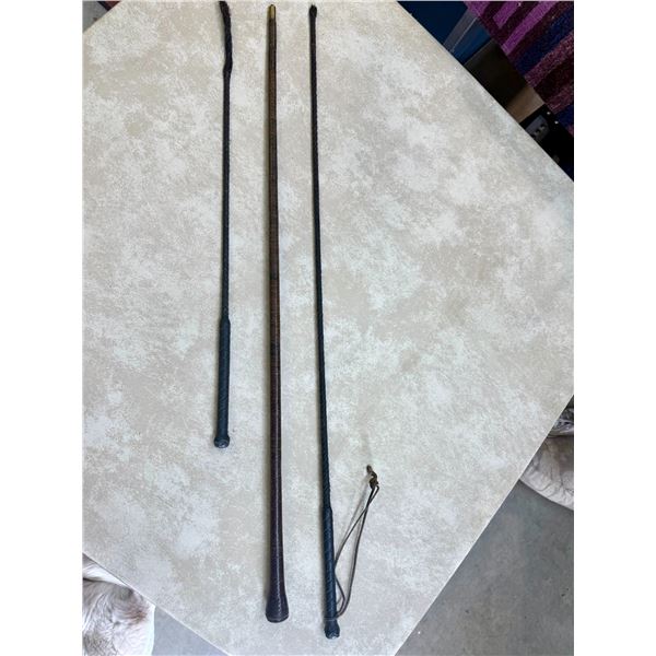 Vintage Leather Horse Crops