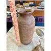 Image 2 : Brass and Clay Hanging Fish and Clay Vase