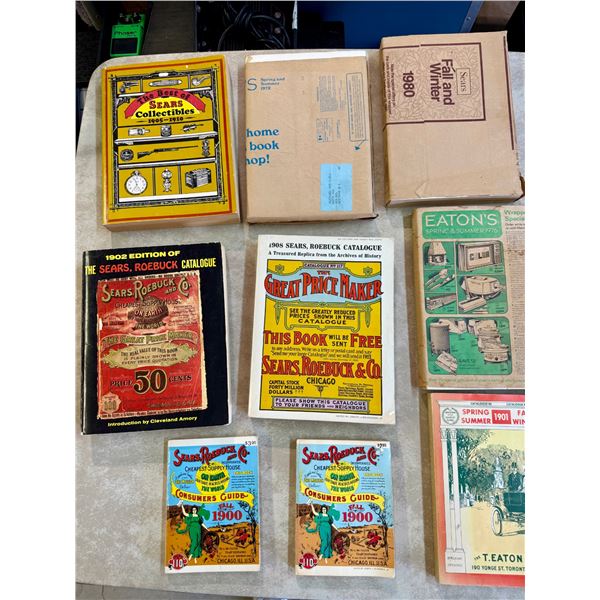 Sears and Eaton’s Catalogues - 1960’s to 1980’s