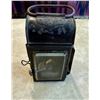 Image 1 : Vintage Motor Car Carriage Railway Lamp with Bevelled Glass