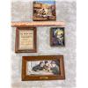 Image 1 : Set of Four Antique Pictures & Frames