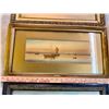 Image 3 : Two Boat Pictures in Vintage Ornate Frames