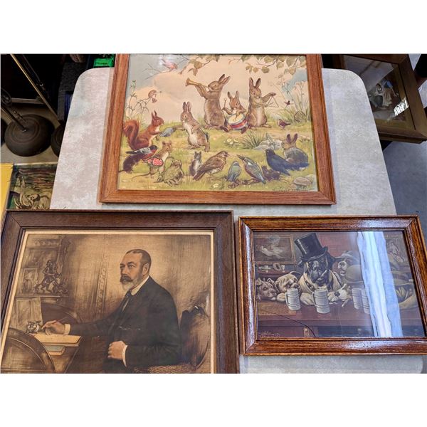 Three Framed Prints